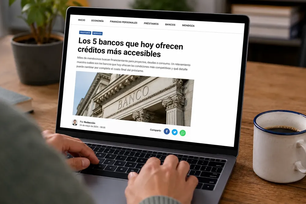 Bancos que ofrecen mejores tasas en Mendoza