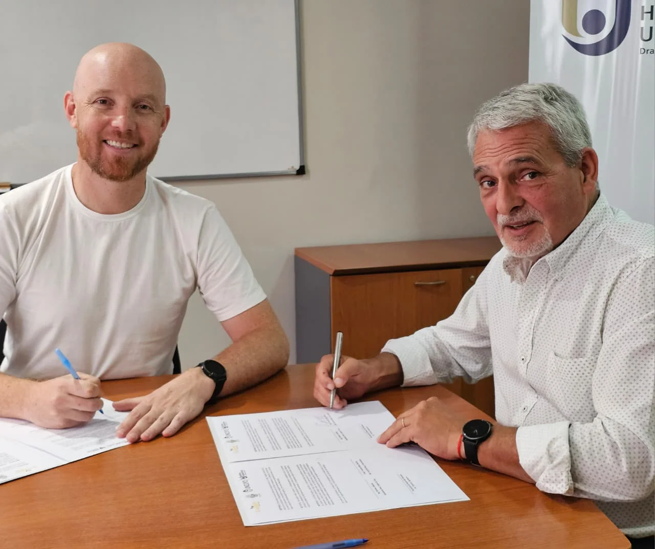 Esteban Allasino y Conrado Risso Patrón